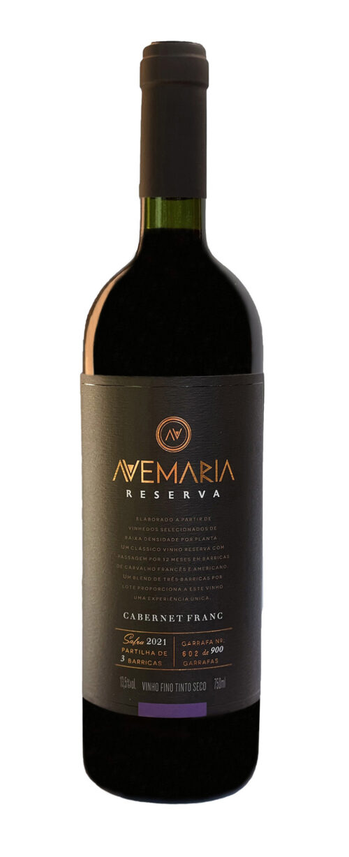 Vinho avemariac reserva cabernet franc, 750ml