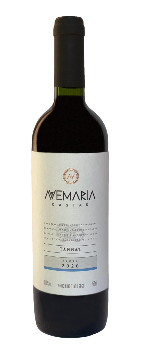 Vinho avemaria tannat garrafa de 750ml